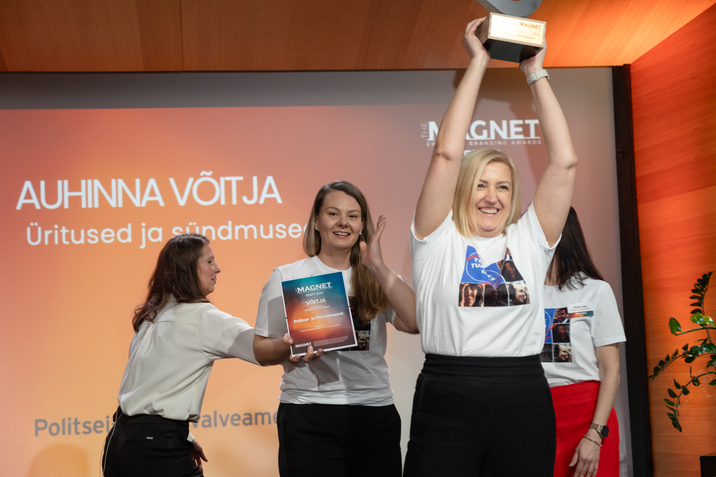 Politsei- ja Piirivalveamet võidab Magnet tööandja brändingu konverentsil 2026 auhinna
