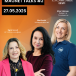 Magnet Talks tööandja brändingu järelseminar – Tallinna Lennujaam, Politsei- ja Piirivalveamet ja Kaitsepolitseiamet esinejad, moderaator Kersti Vannas (Instar)